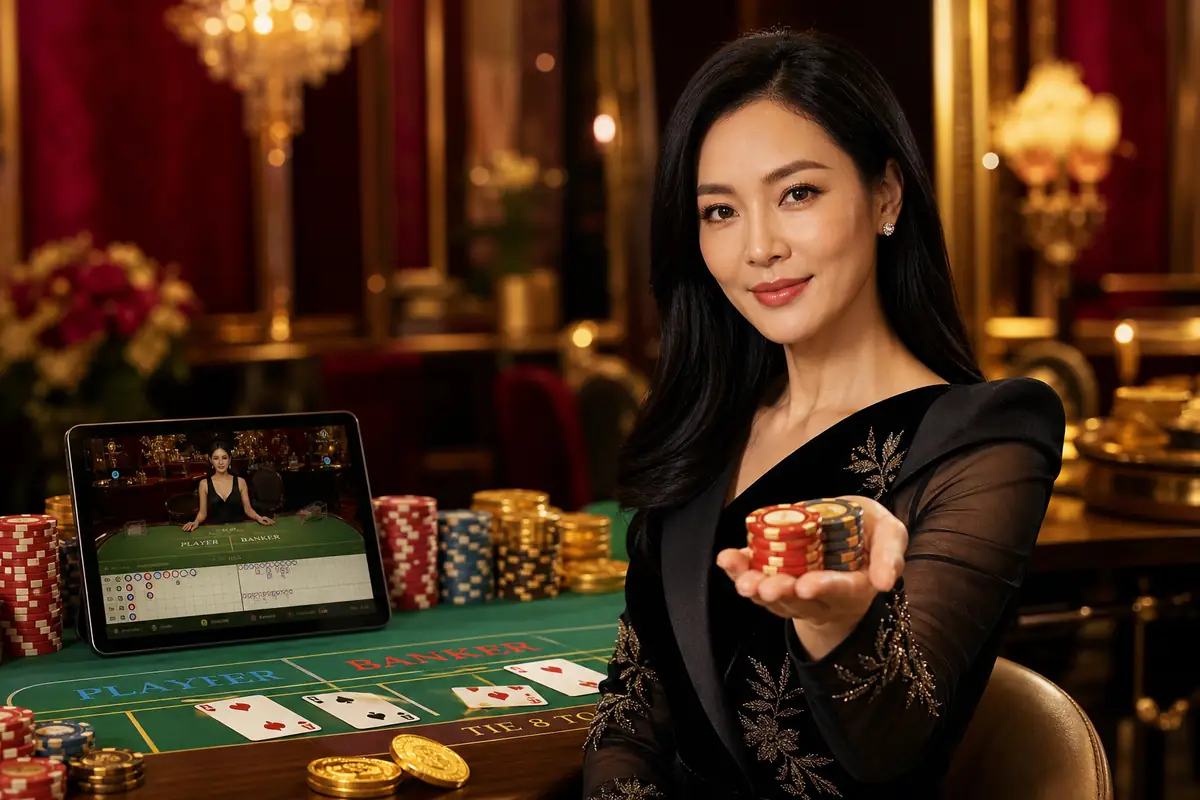 mmk77 Casino Live Baccarat ကစားခြင်း